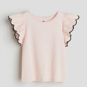 Toddler girl ruffle tee